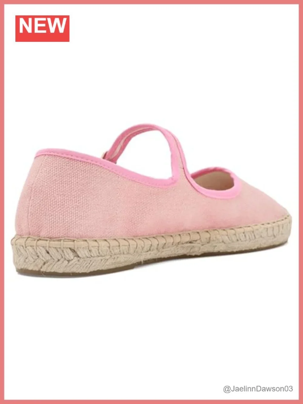 Soludos Women's Mary Jane Espadrille Flats Cotton Jute Sole